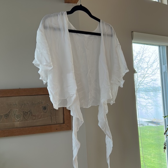 Addition Elle White Bathing Suit Coverup, Brand New no tags in perfect condition - Picture 5 of 7